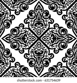 Seamless abstract ornate pattern