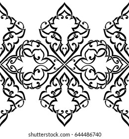 Seamless abstract ornate pattern