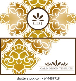 Seamless abstract ornate pattern