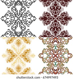 Seamless abstract ornate pattern