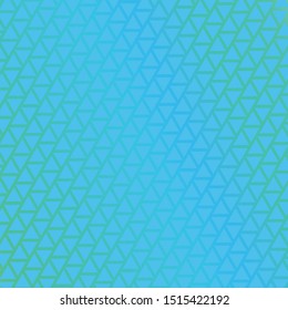 Seamless Abstract Pale Blue Triangles Blue Green Gradient Grid Background Vector Pattern