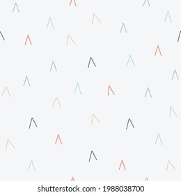 Seamless Abstract Pastel Triangle Pattern. Can be used as background, simple illustration, printing, etc.

