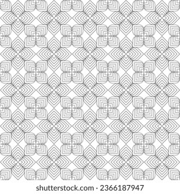 Seamless abstract pattern of arbitrary elements and lines. Sample for clothing, textiles, textures, wallpapers, screensavers, creative ideas and creative design
