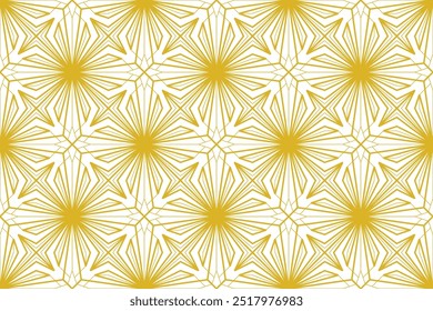 Patrón abstracto sin fisuras, patrón Art Deco, fondo de Fondo de pantalla de Diseño gráfico decorativo de fondo de patrón antiguo de Antiguas para su diseño, Ilustración vectorial