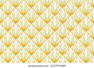 Seamless abstract pattern, Art Deco pattern, Vintage antique pattern background decorative graphic design wallpaper background for your design , vector illustration