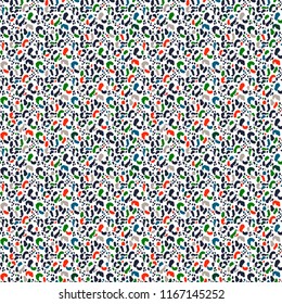 Seamless abstract pattern art. Texture with Hand Painted Crossing Brush Strokes for Print. Rustic texture background. Modern graphics. Vector illustration.