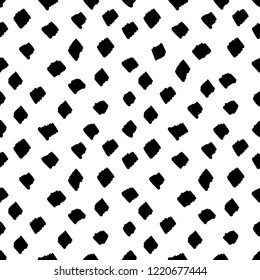 Seamless abstract pattern art. Texture with Hand Painted Crossing Brush Strokes for Print. Modern graphics. Vector illustration
