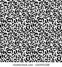 Seamless abstract pattern art. Texture with Hand Painted Crossing Brush Strokes for Print. Animal fur texture background. Modern graphics.Vector illustration.