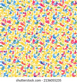 Arte de patrón abstracto sin inconvenientes. Textura con pinzas de pincel cruzado de mano para impresión. Gráficos modernos.