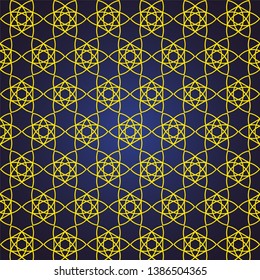 seamless and abstract pattern background in arabic style, can use for ramadan kareem and eid mubarak topic