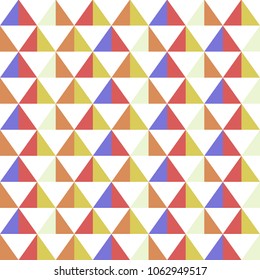 seamless abstract pattern  background with colorful triangle