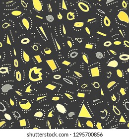 Seamless abstract pattern / background for decoration of covers, posters, banners, wrapping paper, boxes, etc.