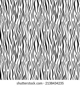 Seamless abstract pattern background. Decorative design freehand creative paint. Texture chaotic element.