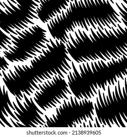 Seamless abstract pattern background. Decorative design freehand creative paint. Texture chaotic element.