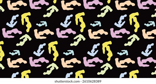 Seamless Abstract Pattern Background for Textiles Wallpapers and Digital Design