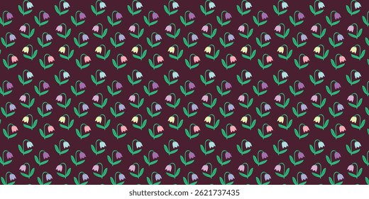 Seamless Abstract Pattern Background for Textiles Wallpapers and Digital Design