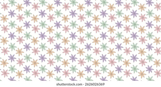 Seamless Abstract Pattern Background for Textiles Wallpapers and Digital Design