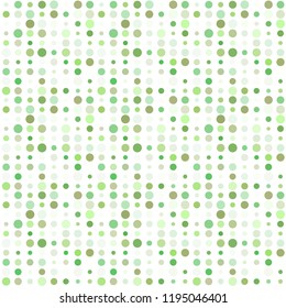Seamless abstract pattern background with a variety of colored circles.