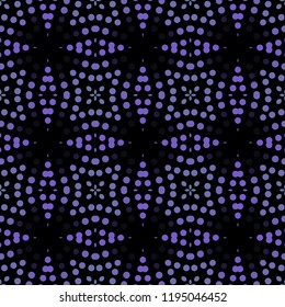 Seamless abstract pattern background with a variety of colored circles.