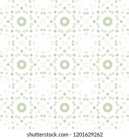 Seamless abstract pattern background with a variety of colored circles.