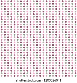 Seamless abstract pattern background with a variety of colored circles.
