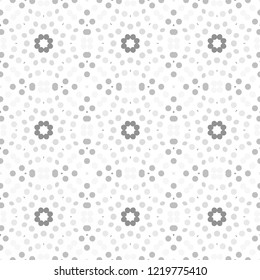 Seamless abstract pattern background with a variety of colored circles.