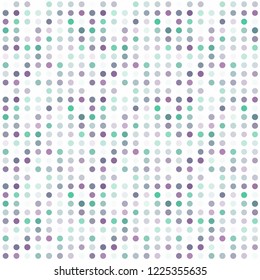 Seamless abstract pattern background with a variety of colored circles.