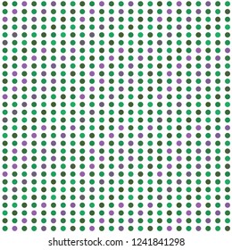 Seamless abstract pattern background with a variety of colored circles.