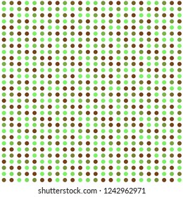 Seamless abstract pattern background with a variety of colored circles.