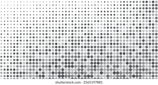 Seamless abstract pattern background with a variety of colored circles.