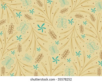 seamless abstract pattern background, vector illustration