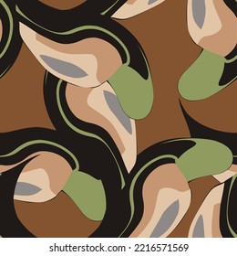 seamless abstract pattern. beautiful and stylish designs for textile fabrics
