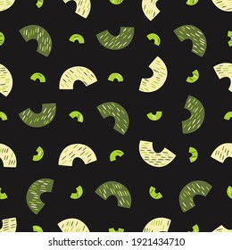 Patrón abstracto sin inconvenientes. Hermosa textura para textil, papel impreso, rayado o papel pintado. Ilustración vectorial. Un colorido fondo a la moda.