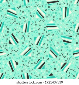 Seamless abstract pattern. Beautiful texture for textile, paper print, scrapbooking or wallpaper. Vector illustration. Cute colorful trendy background.