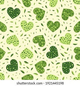 Seamless abstract pattern. Beautiful texture for textile, paper print, scrapbooking or wallpaper. Vector illustration. Cute colorful trendy background.