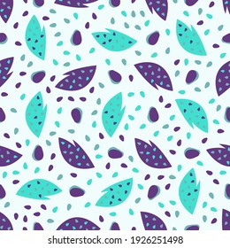 Seamless abstract pattern. Beautiful texture for textile or paper print. Vector illustration. Cute colorful background.