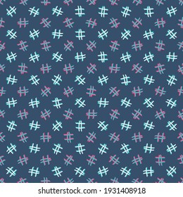 Seamless abstract pattern. Beautiful texture for textile or paper print. Vector illustration. Cute colorful background.