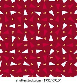 Seamless abstract pattern. Beautiful texture for textile or paper print. Vector illustration. Cute colorful background.