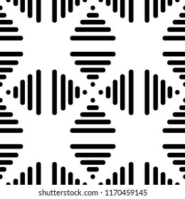 seamless abstract pattern with  black strokes on a white background