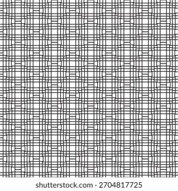 Seamless abstract pattern with black white.