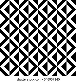 Seamless abstract pattern in black and white