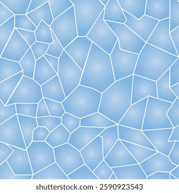 seamless abstract pattern, blue pastel stones for decoration
