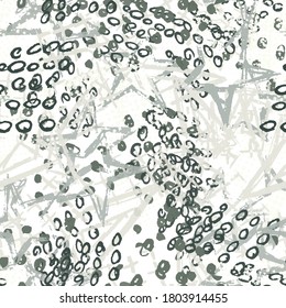 Seamless abstract pattern for boys, girls. Creative vector background of geometric elements. Funny wallpaper for textile and fabric