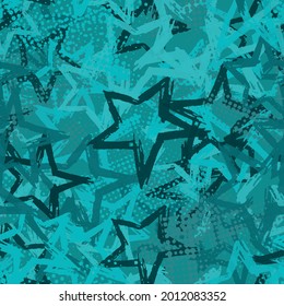 Nahtlose abstrakte Muster für Jungen, Mädchen. Kreativer Vektorhintergrund geometrischer Elemente. Sonnige Tapete aus Spinnstoffen und Stoffen