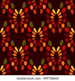 Seamless abstract pattern bright colors. Vector illustration Stone background.