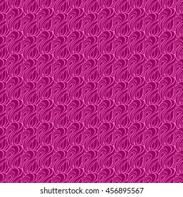 Seamless abstract pattern in bright fuchsia and pale pink colors. Vector illustration.