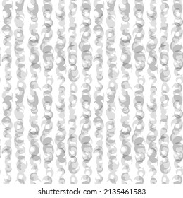 Seamless abstract pattern of broken geometric shapes. Brush strokes are hand-drawn.  Vector texture.