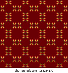 Seamless abstract pattern. Can be used in textiles, for book design, website background, and also for the design of the objects of interior and exterior. Vector, module