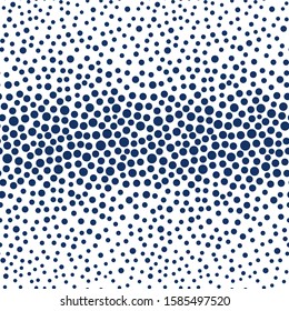 Seamless abstract pattern with circles.  