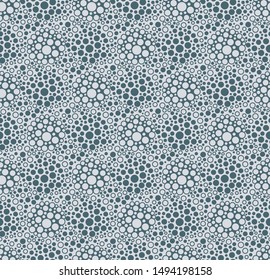 seamless abstract pattern with circles and dots